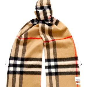 Burberry Fringed Scarf